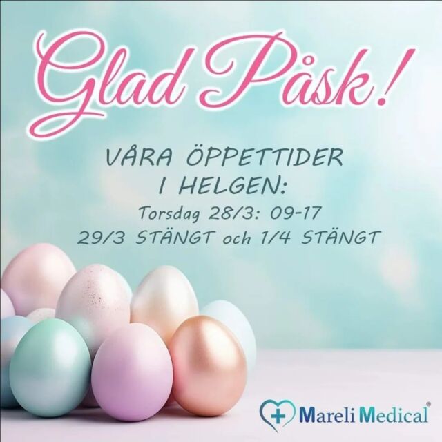 Vi önskar alla våra kunder en glad påsk 🐣

We wish you all a happy easter 🐣